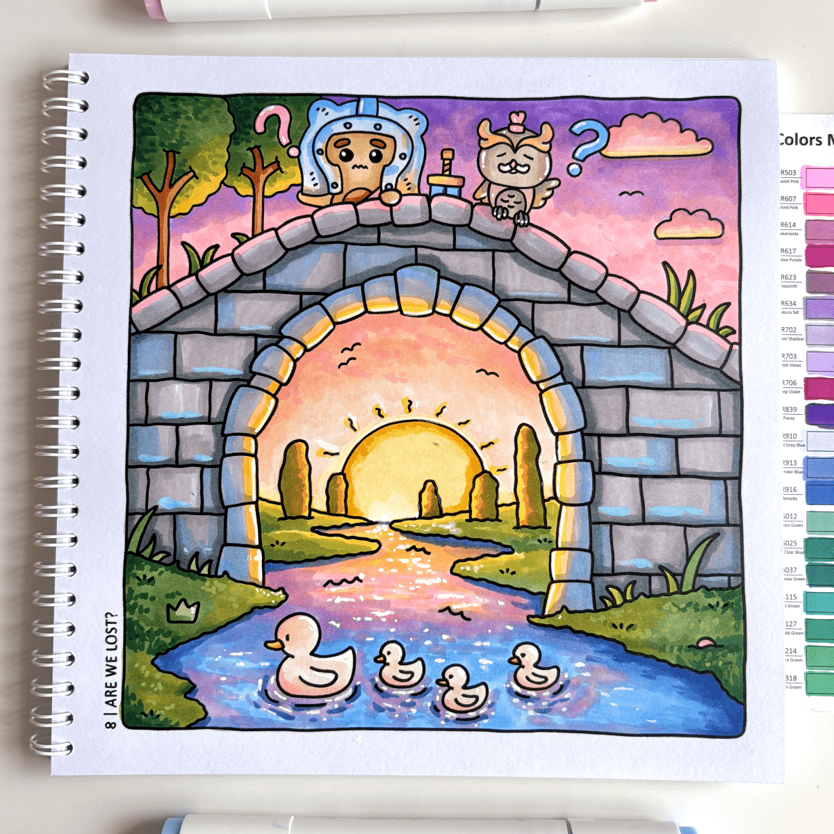 Adventure Days Colouring Book - Pine & Bean