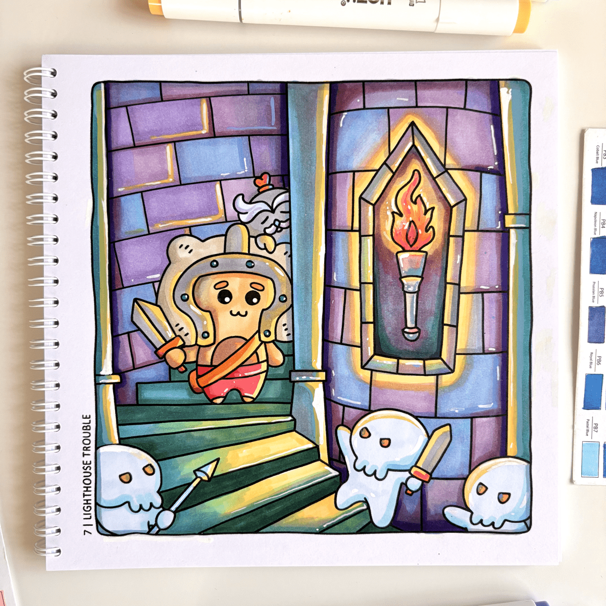 Adventure Days Colouring Book - Pine & Bean