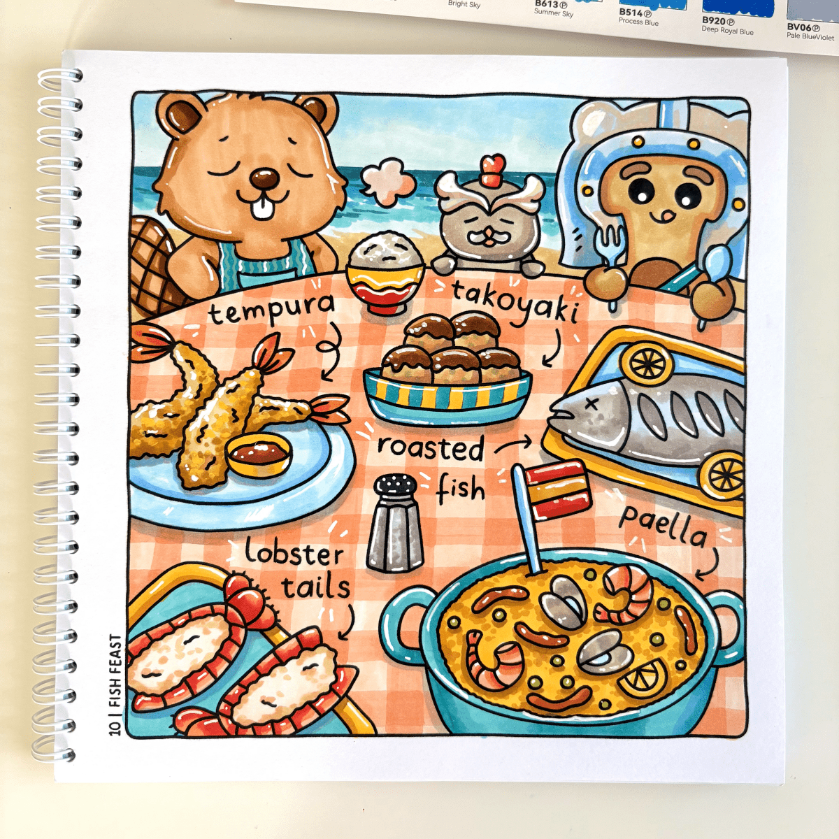 Adventure Days Colouring Book - Pine & Bean