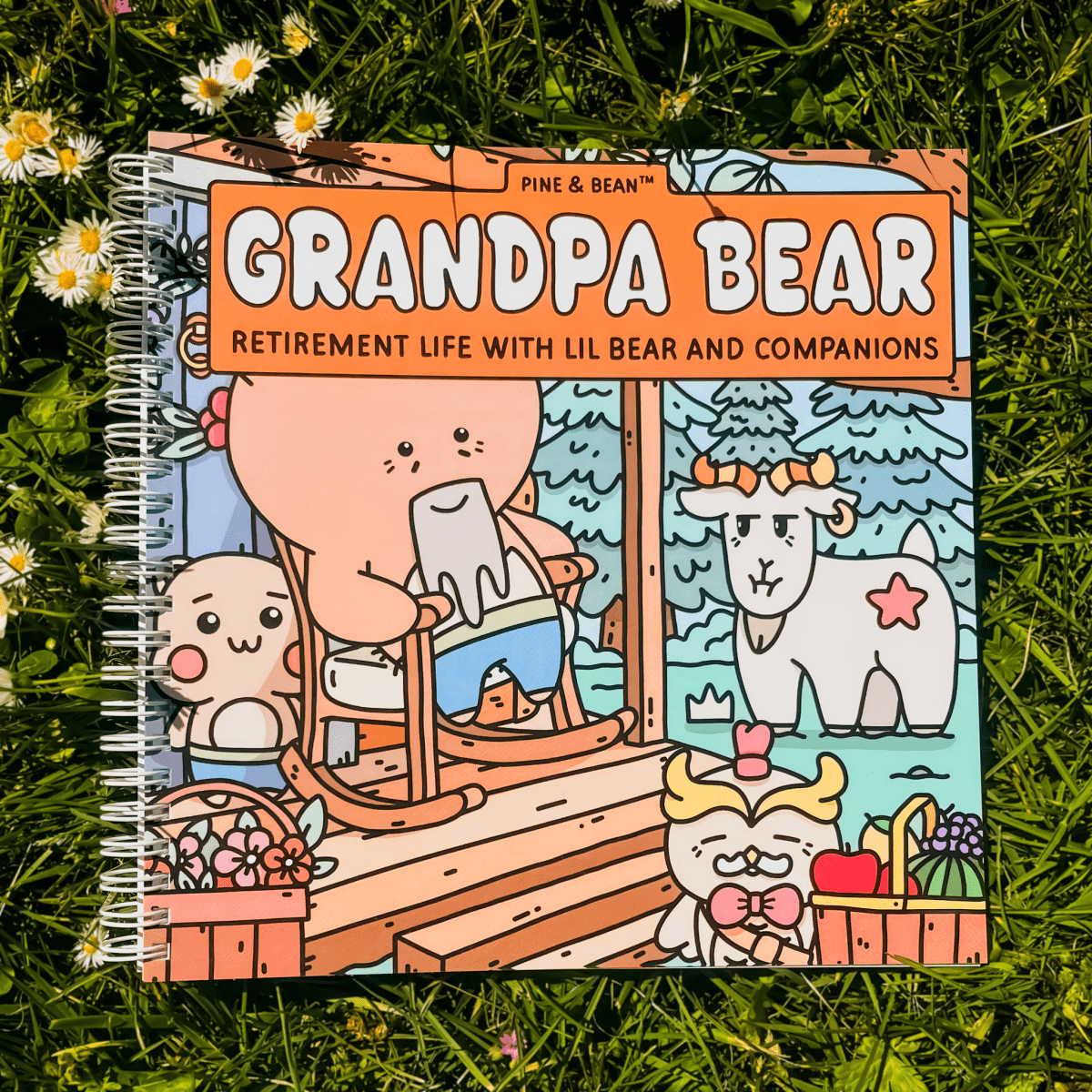 Grandpa Bear: Retirement Life - First Edition - Pine & Bean