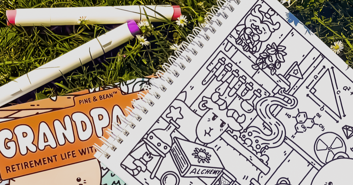 Grandpa Bear: Retirement Life - First Edition - Pine & Bean